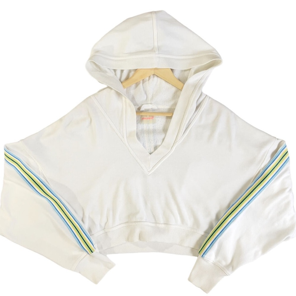 Free People Movement Grand Slam Sweat Striped Hoodie